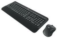 Logitech MK545 Kabellose Tastatur und Maus Set, Schwarz