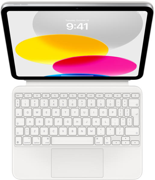 Apple Magic Keyboard Folio weiß für iPad (10. Generation) (US International)