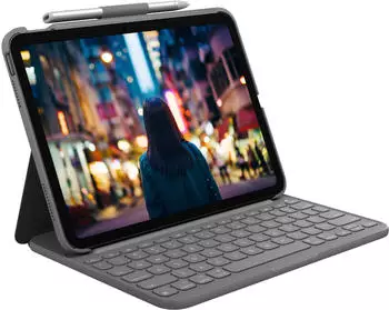 Logitech Slim Folio iPad (10th gen) Oxford Grey (DE)