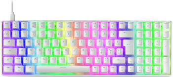 Mars Gaming MKULTRAWRES White (ES - Red)
