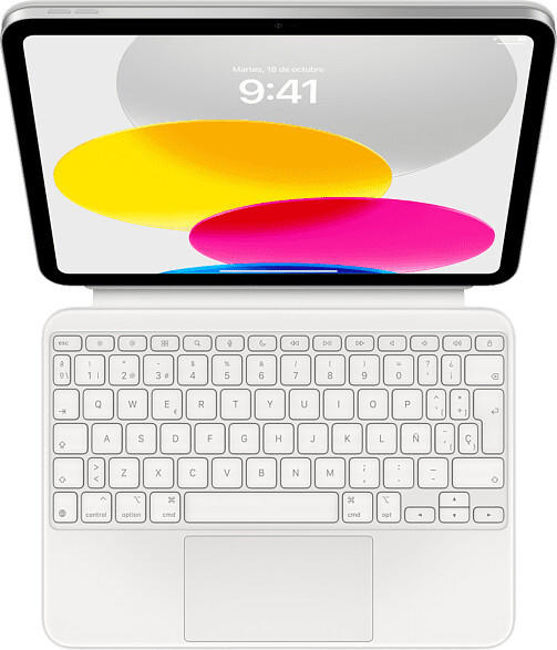 Apple Magic Keyboard Folio White for iPad (10th Generation) (ES)