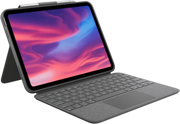 Logitech Combo Touch iPad (10th gen) Oxford Grey (Nordic)
