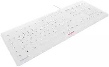 CHERRY STREAM PROTECT weiß (DE) – Ein neues Zeitalter der Tastaturhygiene