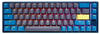 Ducky One 3 SF Daybreak Clavier USB Anglais américain Noir, Bleu