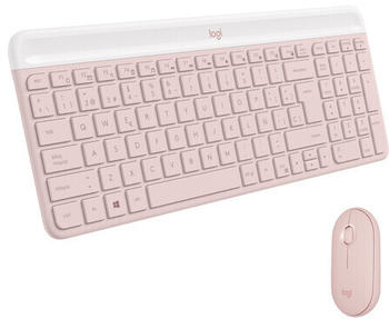 Logitech Slim Wireless Combo MK470 (pink) (ES)