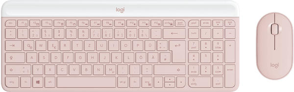 Logitech Slim Wireless Combo MK470 (pink)(DE)