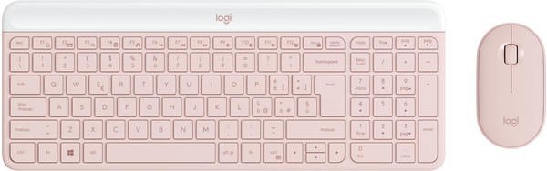 Logitech Slim Wireless Combo MK470 (pink)(IT)