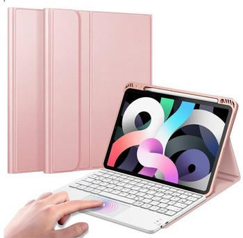 Fintie Tastatur Hülle für iPad Air 10.9 2022 / 2020 Rosegold