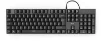 Hama 182678, Hama Mechanische Office Tastatur MKC-650 Schwarz DE-Layout