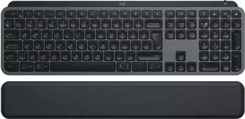 Logitech MX Keys S mit Handballenauflage (US) Grafit