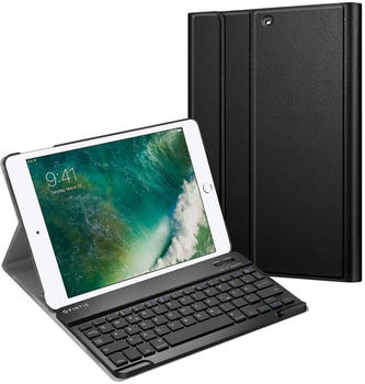 Fintie Tastatur Hülle für iPad 9.7 Zoll 2018 2017 / iPad Air 2 / iPad Air Schwarz