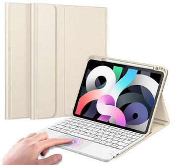 Fintie Tastatur Hülle iPad Air 10.9 2022/2020 Champagner Gold