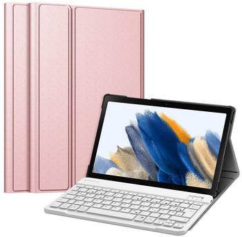 Fintie Tastatur Hülle Samsung Galaxy Tab A8 10,5 2021 Rosegold