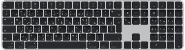 Apple Magic Keyboard mit Touch ID und Ziffernblock (AR) Schwarz