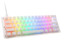 DUCKY One 3 Aura White Mini PBT, LEDs RGB, MX RGB BROWN, hot-swap, USB, US