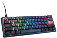 DUCKY One 3 Cosmic Blue Mini PBT, LEDs RGB, MX RGB BLUE, hot-swap, USB, US