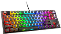 DUCKY One 3 Aura Black TKL PBT, LEDs RGB, MX SPEED RGB Silver, hot-swap, USB, US