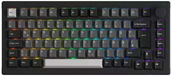 AKKO 5075B Plus Black & Silver (DE) (V3 Cream Yellow Pro)