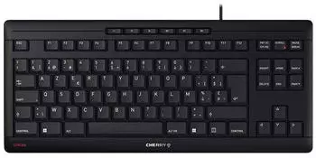 CHERRY STREAM KEYBOARD TKL Black (BE)