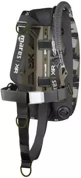 Tactical Green Single Backmount Set