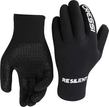 Cressi Resilient Gloves 2mm Unisex Ultra Grip Handschuhe schwarz