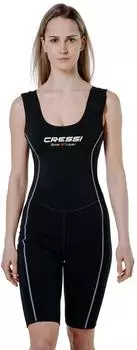 Cressi Base Layer Shorts Vest Lady 2.5mm (LW47652) schwarz