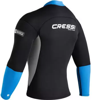 Cressi Guardian Man Neopren Jacke 2mm schwarz/blau
