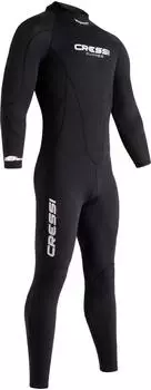 Cressi Castoro Lady Monopiece Wetsuit 5mm schwarz