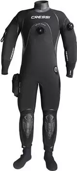 Cressi Desert Man Dry Suit 4mm HD (LQ401007) schwarz/grau