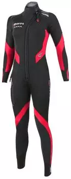 Mares Flexa 5.4.3 She Dives black/red