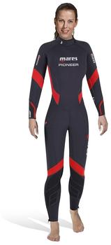 Mares Pioneer Overall She Dives 5mm black/red
