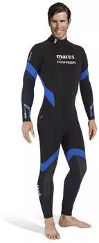 Mares Pioneer Overall Man 7mm black/blue