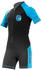 Cressi Little Shark 2mm Short Sleeve black/blue