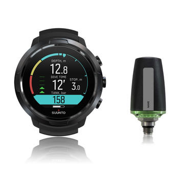 Suunto D5 with USB cable all black Set