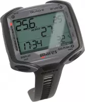 Mares 414152BK7-UNIT, Mares Quad 2 Dive Computer Durchsichtig Black Antracite