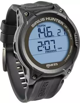 Mares Sirius Hunter Freitauchcomputer, schwarz (424155BKBK)