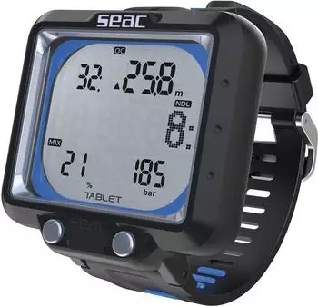 Seac Tablet Tauchcomputer Bluetooth, 3 Gasmischungen (1600060525000A)