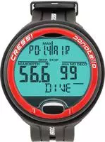 Cressi KS860058, Cressi Donatello Computer (KS860058) Rot/Schwarz