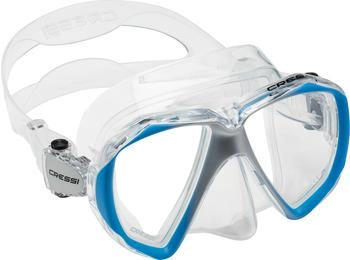 Cressi Liberty Duo transparent/blue/silver