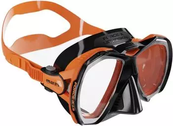 Mares Force-X Liquid Skin Tauchmaske orange/schwarz (411082CLKORORK)