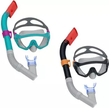 Bestway Spark Wave Schnorchel-Set, latexfrei (1024068XXX23)