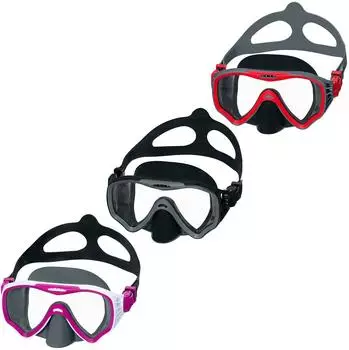 Bestway Crusader Pro Tauchmaske, Erwachsene, Silikonband (22074)