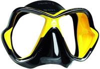 Mares 411052-CLYLKYLK, Mares New X Vision Ultra Liquiskin Diving Mask Gelb,Schwarz
