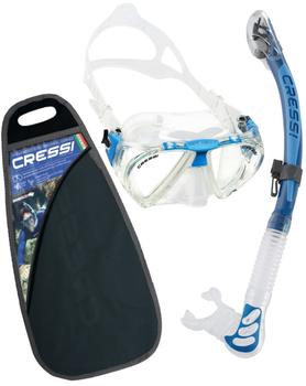 Cressi Penta & Alpha Ultra Dry blue