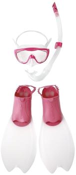 Speedo Junior Glide Scuba Set 3 Piece pink