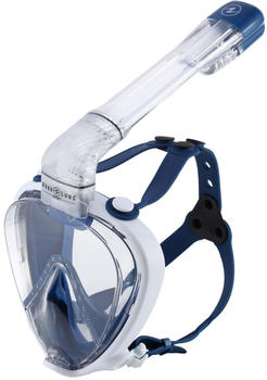 Aqua Lung Schnorchelmaske Smart Snorkel weiß/blau