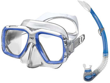 Mares Set Ray blue white/clear