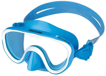 Seac Marina Snorkeling Mask Weiß-Blau