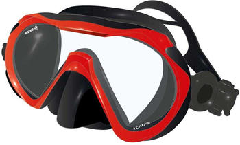 Beuchat 1dive Silicone Diving Mask Rot (151231)