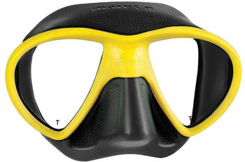 Mares X Free Snorkeling Mask Gelb-Schwarz (411060-YLBK-BX)